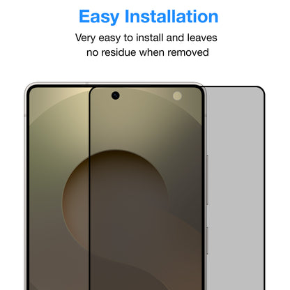 [2 Pack] MEZON Privacy Anti-Spy Full Coverage Samsung Galaxy S25 Ultra (6.9") Tempered Glass Fingerprint Unlock Premium 9H HD Screen Protectors