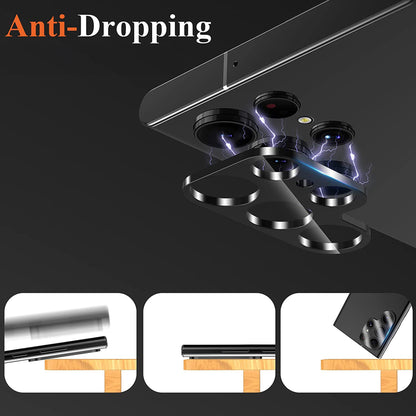 [2 Pack] MEZON Samsung Galaxy S25 Ultra (6.9") Premium Full Coverage Camera Lens Tempered Glass (Galaxy S25 Ultra, Lens HD)