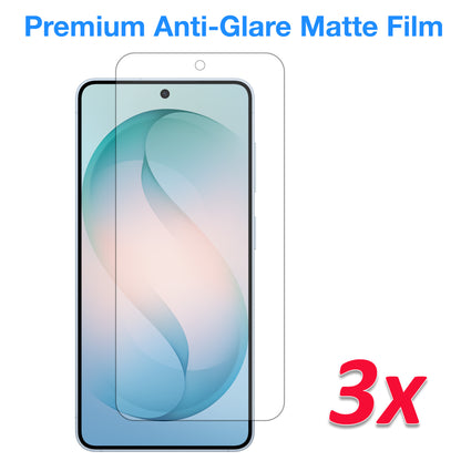 [3 Pack] MEZON Samsung Galaxy S26 (6.3") Anti-Glare Matte Screen Protector Case Friendly Film (Galaxy S26, Matte)