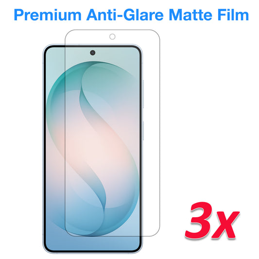 [3 Pack] MEZON Samsung Galaxy S26 (6.3") Anti-Glare Matte Screen Protector Case Friendly Film (Galaxy S26, Matte)