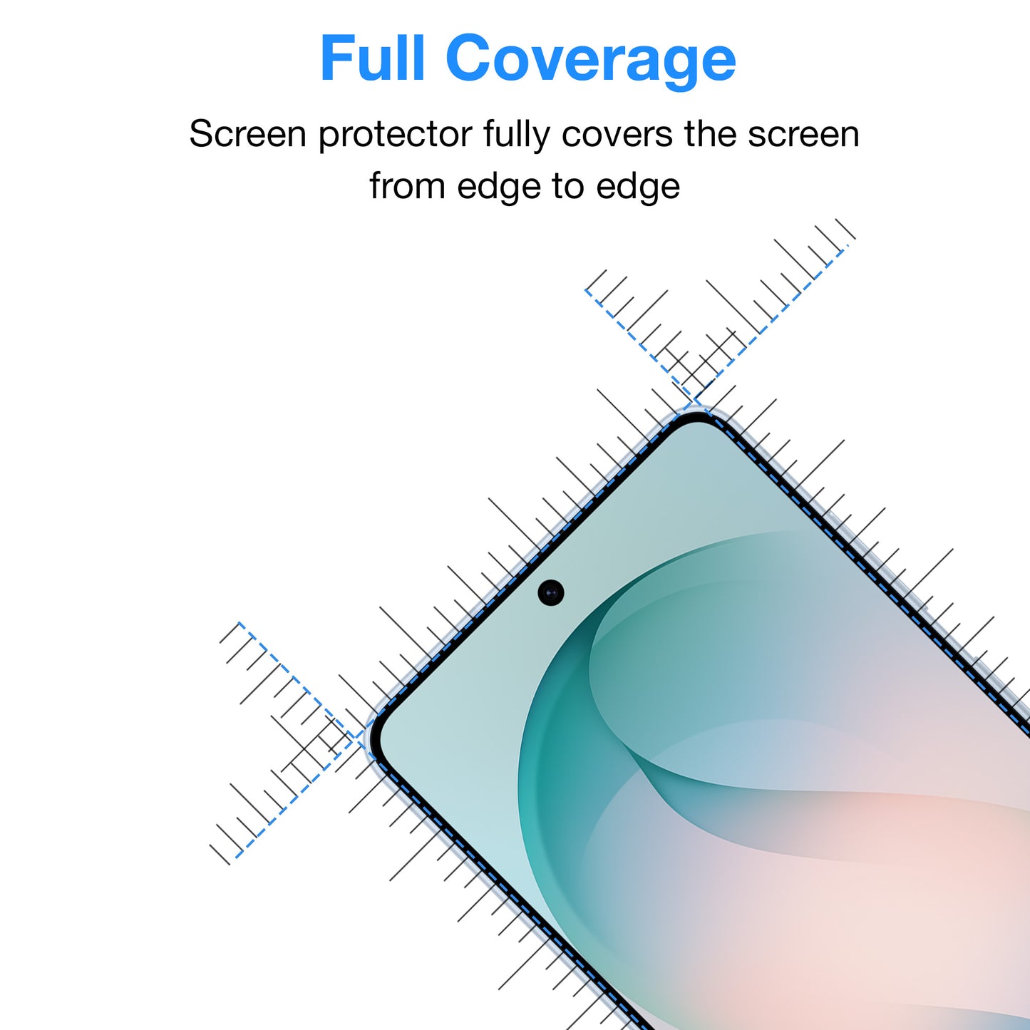 [3 Pack] MEZON Samsung Galaxy S26 (6.3") Premium Hydrogel Clear Full Coverage Screen Protector Film – Fingerprint Unlock