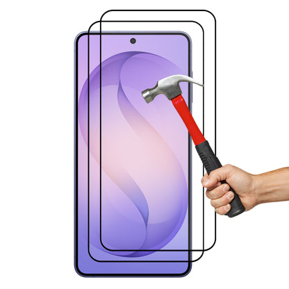 [2 Pack] MEZON Full Coverage Samsung Galaxy S26+ (6.7") Crystal Clear Fingerprint Unlock Premium 9H HD Tempered Glass