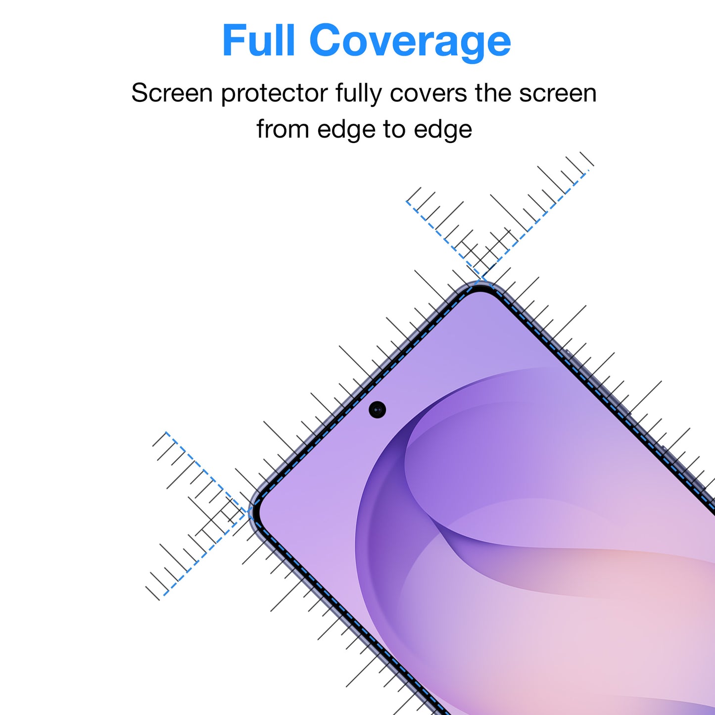 [2 Pack] MEZON Privacy Anti-Spy Full Coverage Samsung Galaxy S26+ (6.7") Tempered Glass Fingerprint Unlock Premium 9H HD Screen Protectors