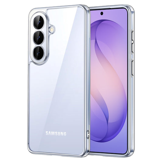 MEZON Samsung Galaxy S26+ (6.7") Premium Slim Crystal Clear TPU Gel Back Case – Wireless Charging Compatible