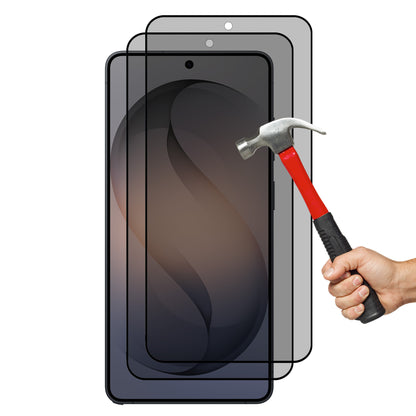 [2 Pack] MEZON Privacy Anti-Spy Full Coverage Samsung Galaxy S26 Ultra (6.9") Tempered Glass Fingerprint Unlock Premium 9H HD Screen Protectors