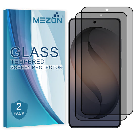 2-Pack Privacy Anti-Spy Tempered Glass