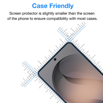 [3 Pack] MEZON Samsung Galaxy S26 Ultra (6.9") Clear Screen Protector Case Friendly Film (Galaxy S26 Ultra, Clear)