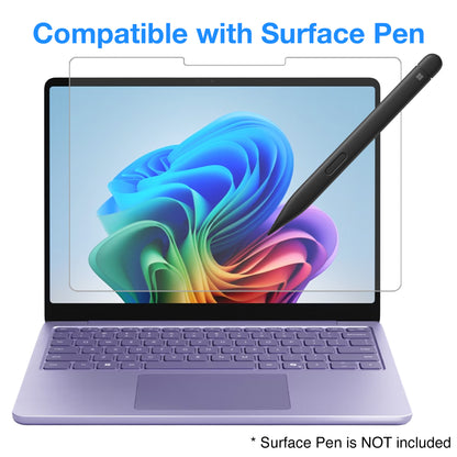 [3 Pack] MEZON Microsoft Surface Laptop 13" (2025) Anti-Glare Matte Film Screen Protector – Case and Surface Pen Friendly