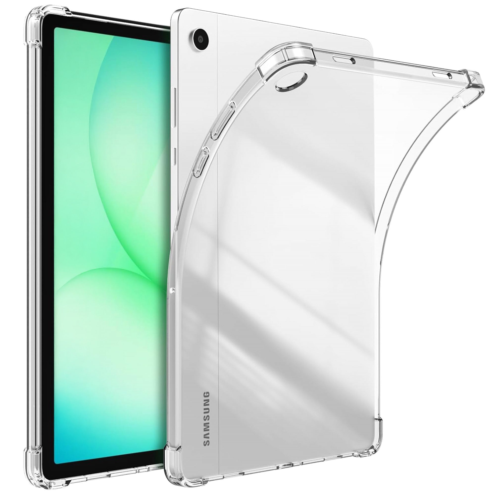 Samsung Galaxy Tab A11+ 11 Premium Thin Transparent Clear TPU Gel Case