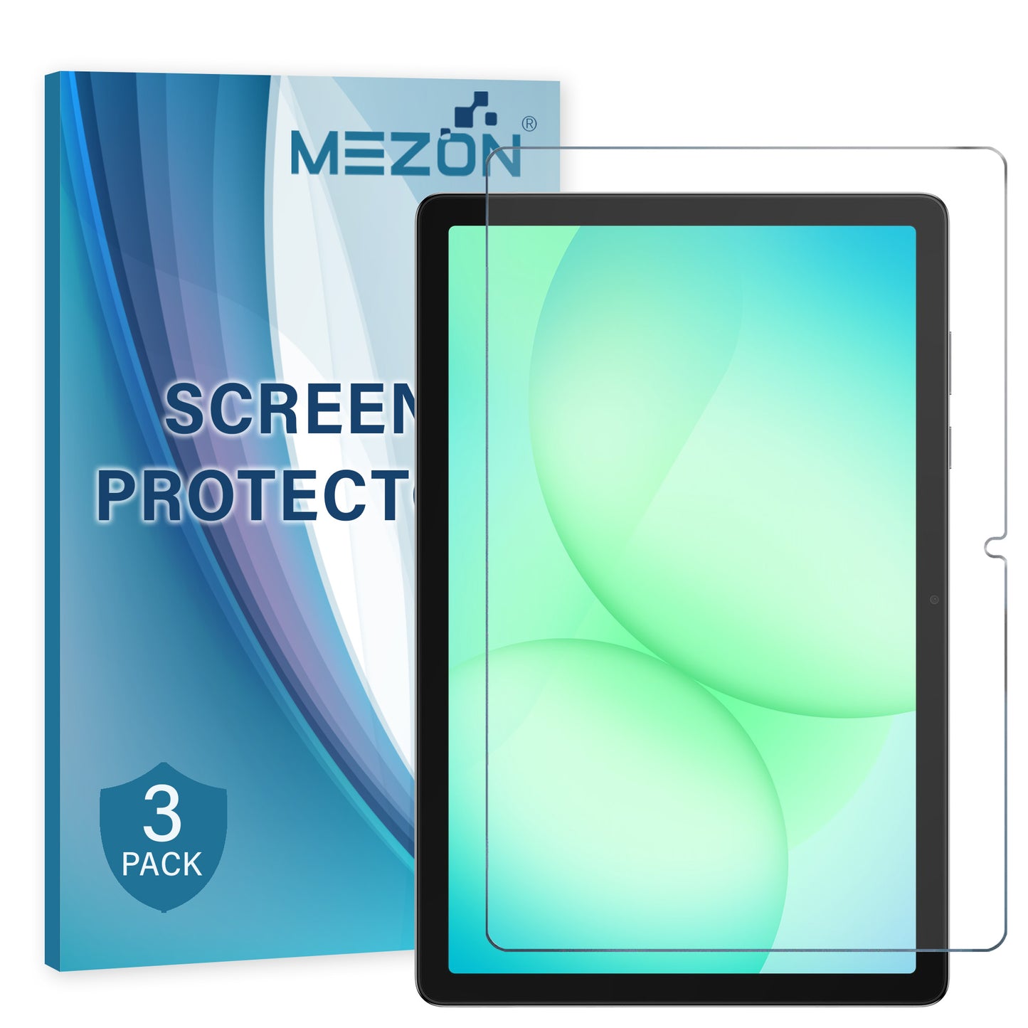 [3 Pack] MEZON Samsung Galaxy Tab A11+ (11") Anti-Glare Matte Film Screen Protector (SM-X230, X236, Matte)