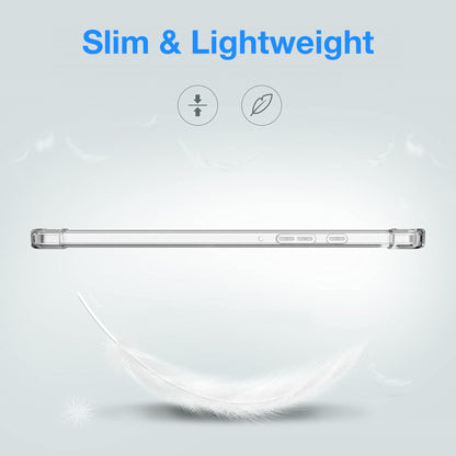 MEZON Samsung Galaxy Tab A9+ (11") Premium Thin Transparent Clear TPU Gel Case (SM-X210, X216)