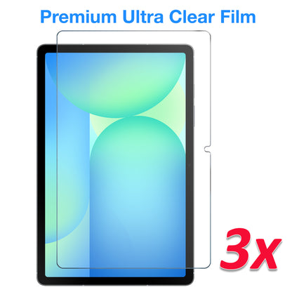 [3 Pack] MEZON Samsung Galaxy Tab S10 FE (10.9") Ultra Clear Film Screen Protector (SM-X520, X526, Clear)