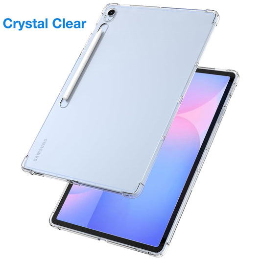 MEZON Samsung Galaxy Tab S10 FE+ (13.1") Premium Thin Transparent Clear TPU Gel Case (SM-X620, X626)