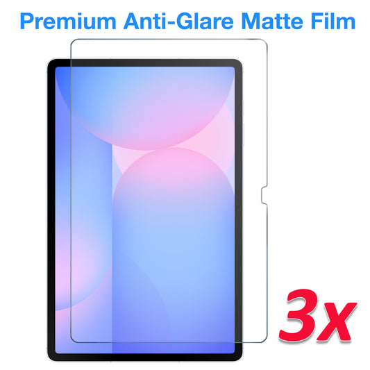 [3 Pack] MEZON Samsung Galaxy Tab S10 FE+ (13.1") Anti-Glare Matte Film Screen Protector (SM-X620, X626, Matte)