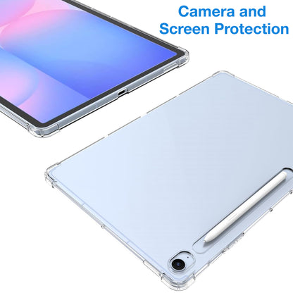 MEZON Samsung Galaxy Tab S10 FE+ (13.1") Premium Thin Transparent Clear TPU Gel Case (SM-X620, X626)