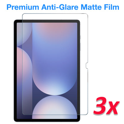 [3 Pack] MEZON Samsung Galaxy Tab S10+ (12.4") Anti-Glare Matte Film Screen Protector (SM-X820, X826, Matte)