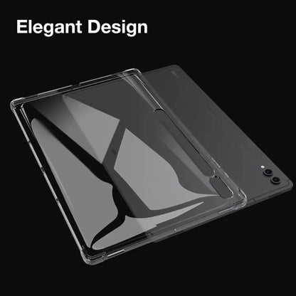 MEZON Samsung Galaxy Tab S10+ (12.4") Premium Thin Transparent Clear TPU Gel Case (SM-X820, X826)