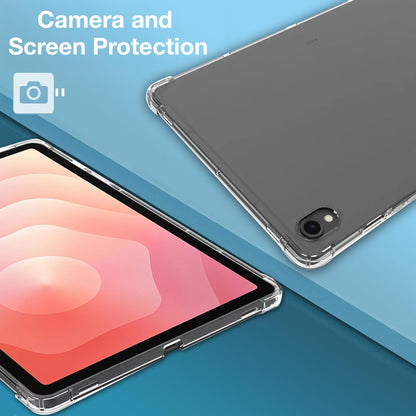 MEZON Samsung Galaxy Tab S11 (11") Premium Thin Transparent Clear TPU Gel Case (SM-X730, X736)