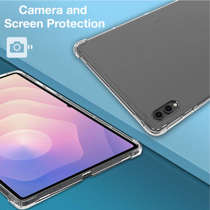 MEZON Samsung Galaxy Tab S11 Ultra (14.6") Premium Thin Transparent Clear TPU Gel Case (SM-X930, X936)