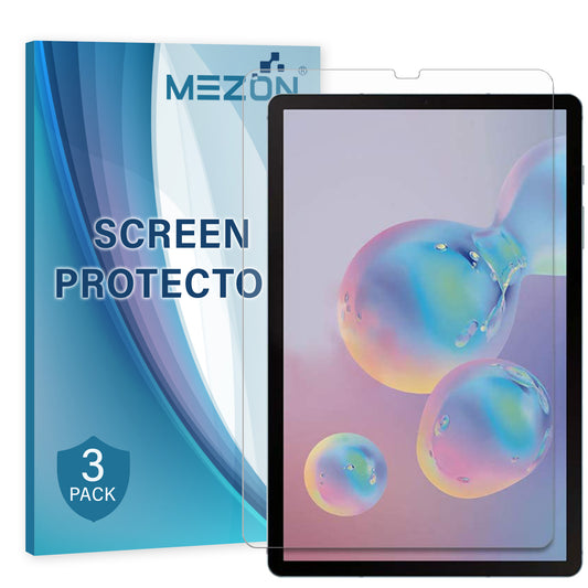 [3 Pack] MEZON Samsung Galaxy Tab S6 (10.5") Ultra Clear Film Screen Protector (SM-T860, T865, Clear)