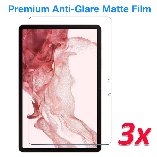 [3 Pack] MEZON Samsung Galaxy Tab S8 (11") Anti-Glare Matte Film Screen Protector (SM-X700, X706, Matte)