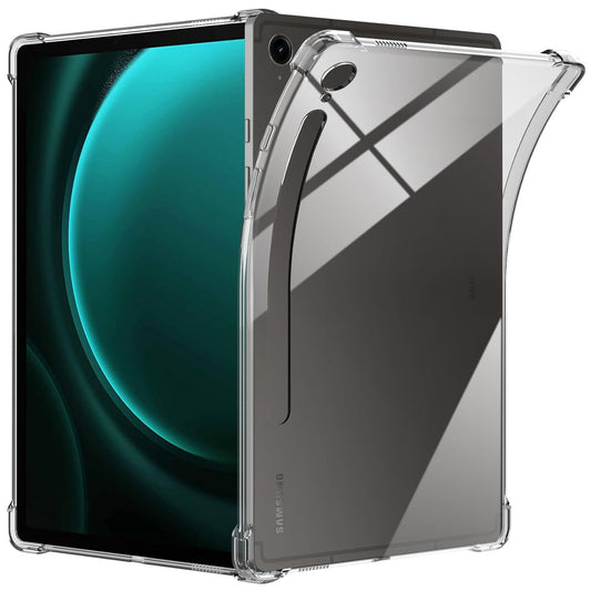 MEZON Samsung Galaxy Tab S9 FE (10.9") Premium Thin Transparent Clear TPU Gel Case (SM-X510, X516)
