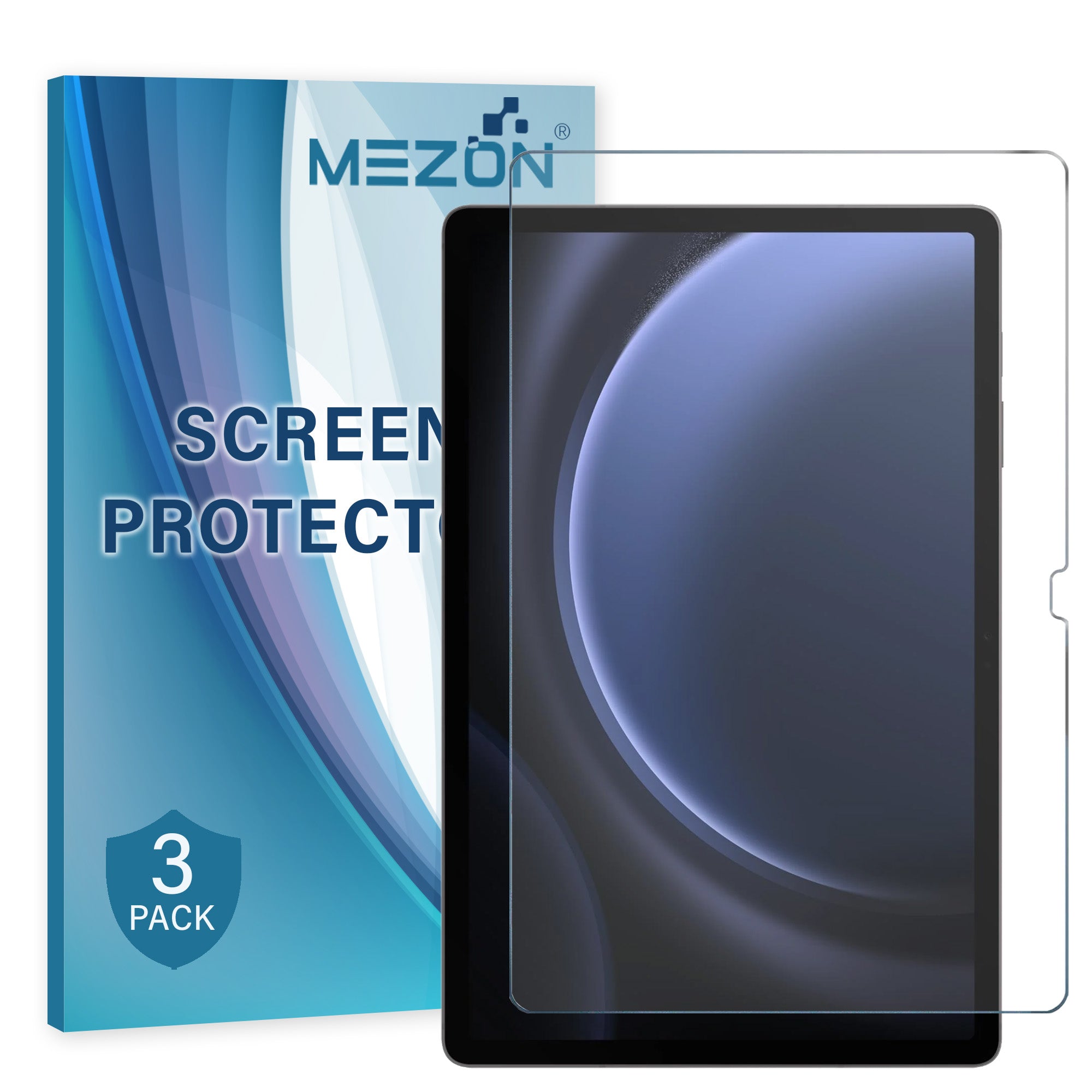[3 Pack] Samsung Galaxy Tab S9 FE+ 12.4 Anti-Glare Matte Film Screen Protector