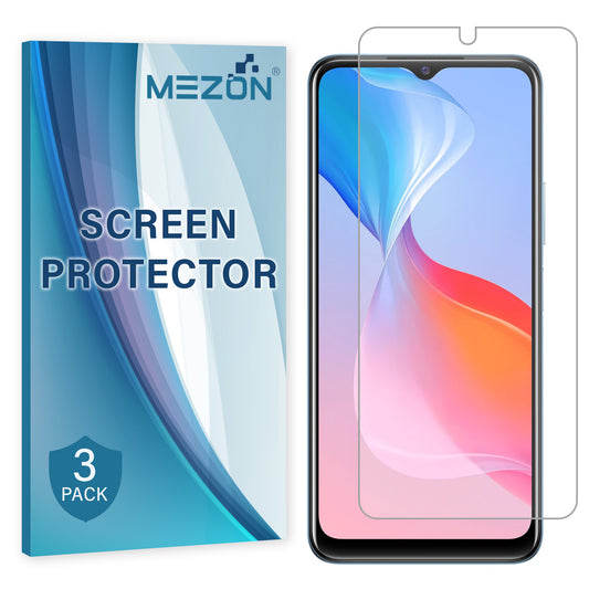 [3 Pack] MEZON Vivo Y33s Premium Hydrogel Clear Edge-to-Edge Full Coverage Screen Protector Film