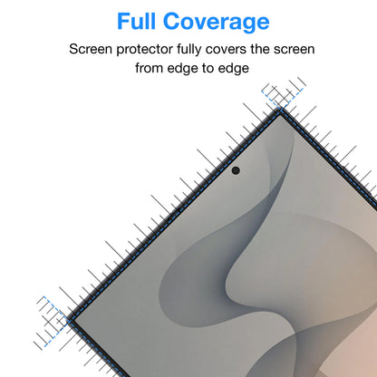 [3x in 1] MEZON Samsung Galaxy Z Fold8 Ultra Premium Hydrogel Clear Edge-to-Edge Full Coverage Screen Protector Fingerprint Film