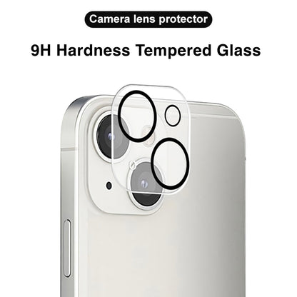 [2 Pack] MEZON Camera Lens Tempered Glass for iPhone 15 (6.1") Premium Full Coverage No Whitening from Flash