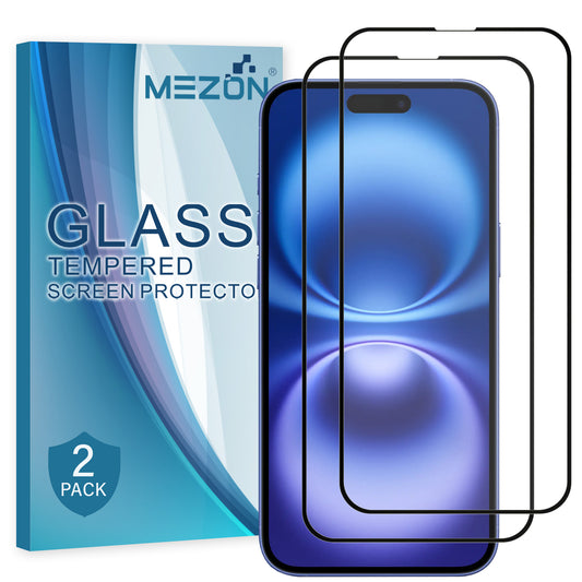 Apple iPhone 16 full-cover tempered glass