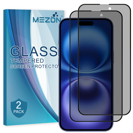 Apple iPhone 16 privacy anti-spy tempered glass