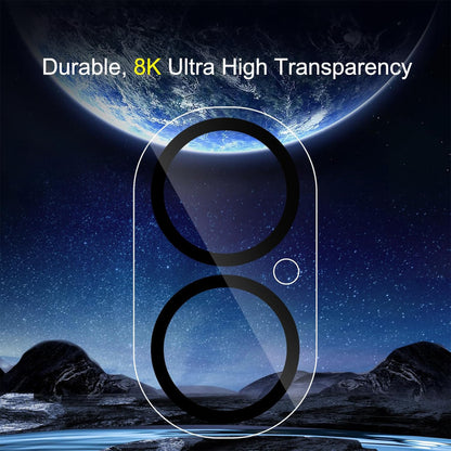 [2 Pack] MEZON Camera Lens Tempered Glass for iPhone 16 Plus (6.7") Premium Full Coverage No Whitening from Flash