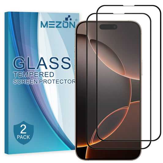 Apple iPhone 16 Pro full-cover tempered glass