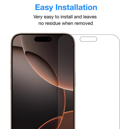 [3 Pack] MEZON Ultra Clear Film for iPhone 16 Pro Max (6.9") Premium Case Friendly Screen Protectors