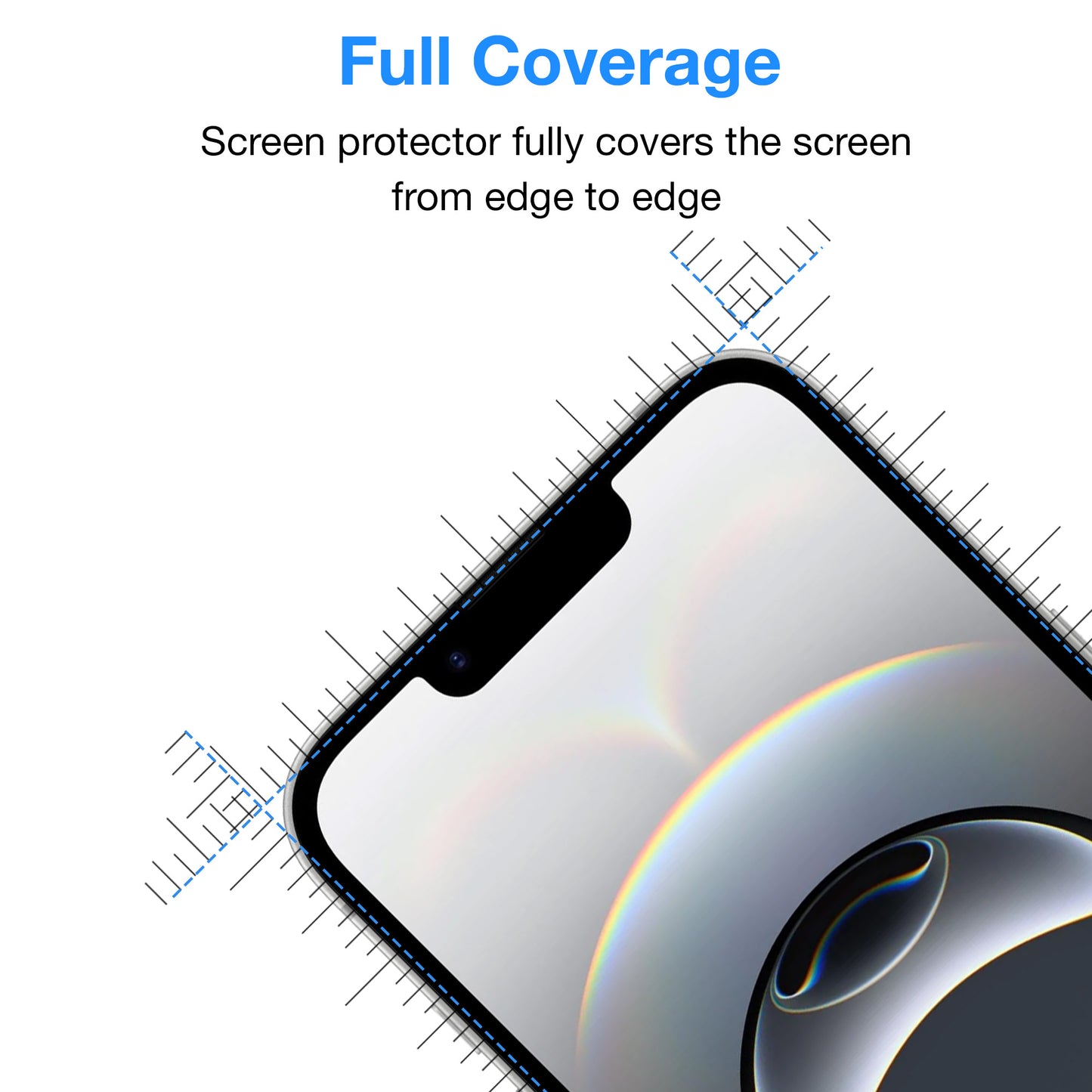 [3 Pack] MEZON iPhone 16e (6.1") Premium Hydrogel Clear Edge-to-Edge Full Coverage Screen Protector Film