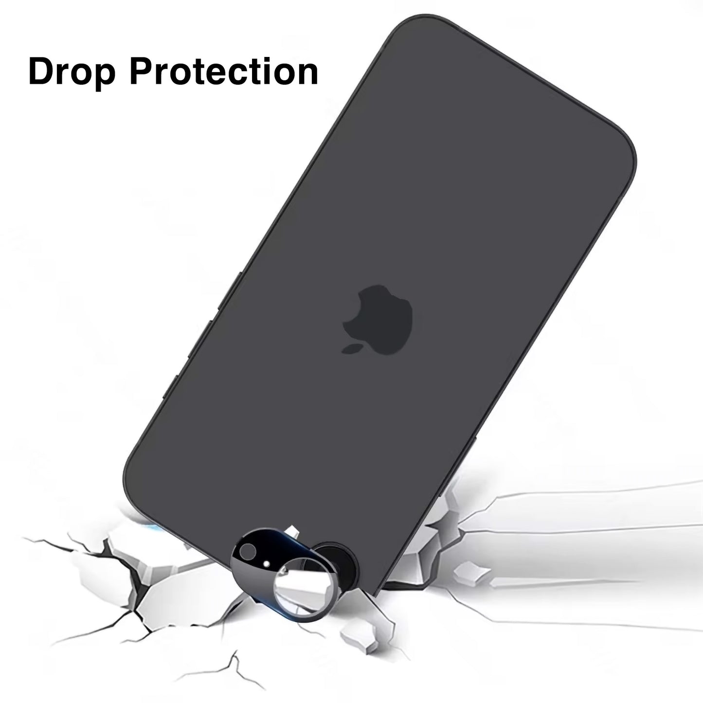 [2 Pack] MEZON Camera Lens Tempered Glass for iPhone 16e (6.1") Premium Full Coverage No Whitening from Flash