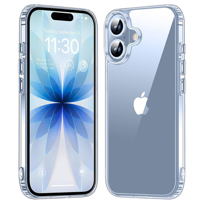 MEZON Crystal Clear Case for Apple iPhone 17 (6.3") Ultra Slim Premium TPU Gel – Magsafe Wireless Charging Compatible