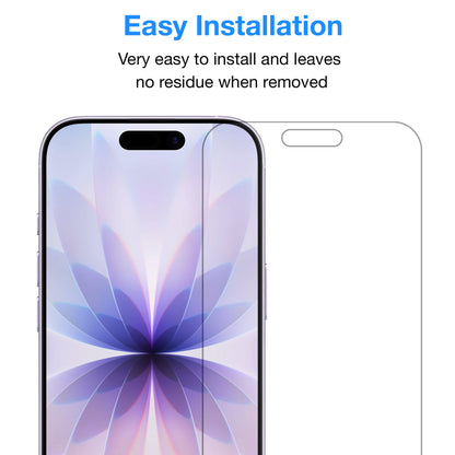 [3 Pack] MEZON Ultra Clear Film for iPhone 17 (6.3") Premium Case Friendly Screen Protectors