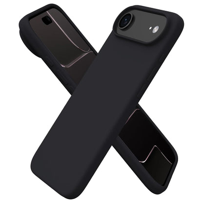 MEZON Black Case for Apple iPhone 17 Air (6.5") Ultra Slim Premium TPU Gel – Magsafe Wireless Charging Compatible