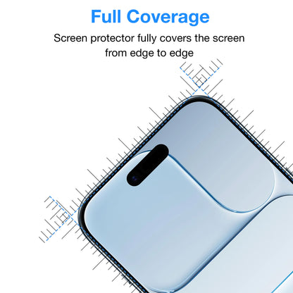 [3 Pack] MEZON iPhone 17 Air (6.5") Premium Hydrogel Clear Edge-to-Edge Full Coverage Screen Protector Film