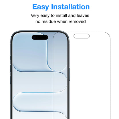 [3 Pack] MEZON iPhone 17 Air (6.5") Premium Hydrogel Clear Edge-to-Edge Full Coverage Screen Protector Film