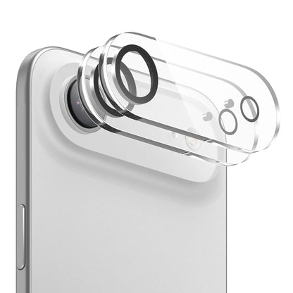 [2 Pack] MEZON Camera Lens Tempered Glass for iPhone 17 Air (6.5") Premium Full Coverage No Whitening from Flash