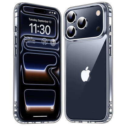 MEZON Crystal Clear Case for Apple iPhone 17 Pro (6.3") Ultra Slim Premium TPU Gel – Magsafe Wireless Charging Compatible