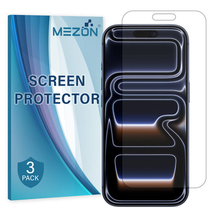 [3 Pack] MEZON Anti-Glare Matte Film for iPhone 17 Pro (6.3") Premium Case Friendly Screen Protectors