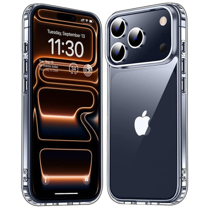 MEZON Crystal Clear Case for Apple iPhone 17 Pro Max (6.9") Ultra Slim Premium TPU Gel – Magsafe Wireless Charging Compatible