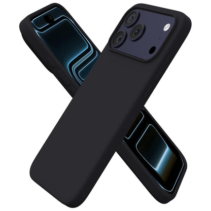 MEZON Black Case for Apple iPhone 17 Pro Max (6.9") Ultra Slim Premium TPU Gel – Magsafe Wireless Charging Compatible