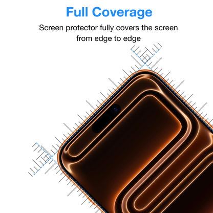 [2 Pack] MEZON Privacy Anti-Spy Full Coverage iPhone 17 Pro Max (6.9") Tempered Glass Premium 9H HD Screen Protectors