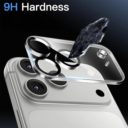 [2 Pack] MEZON Camera Lens Tempered Glass for iPhone 17 Pro Max (6.9") Premium Full Coverage No Whitening from Flash