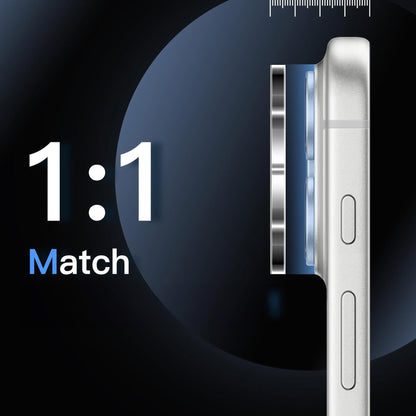 [2 Pack] MEZON Camera Lens Tempered Glass for iPhone 17 Pro Max (6.9") Premium Full Coverage No Whitening from Flash